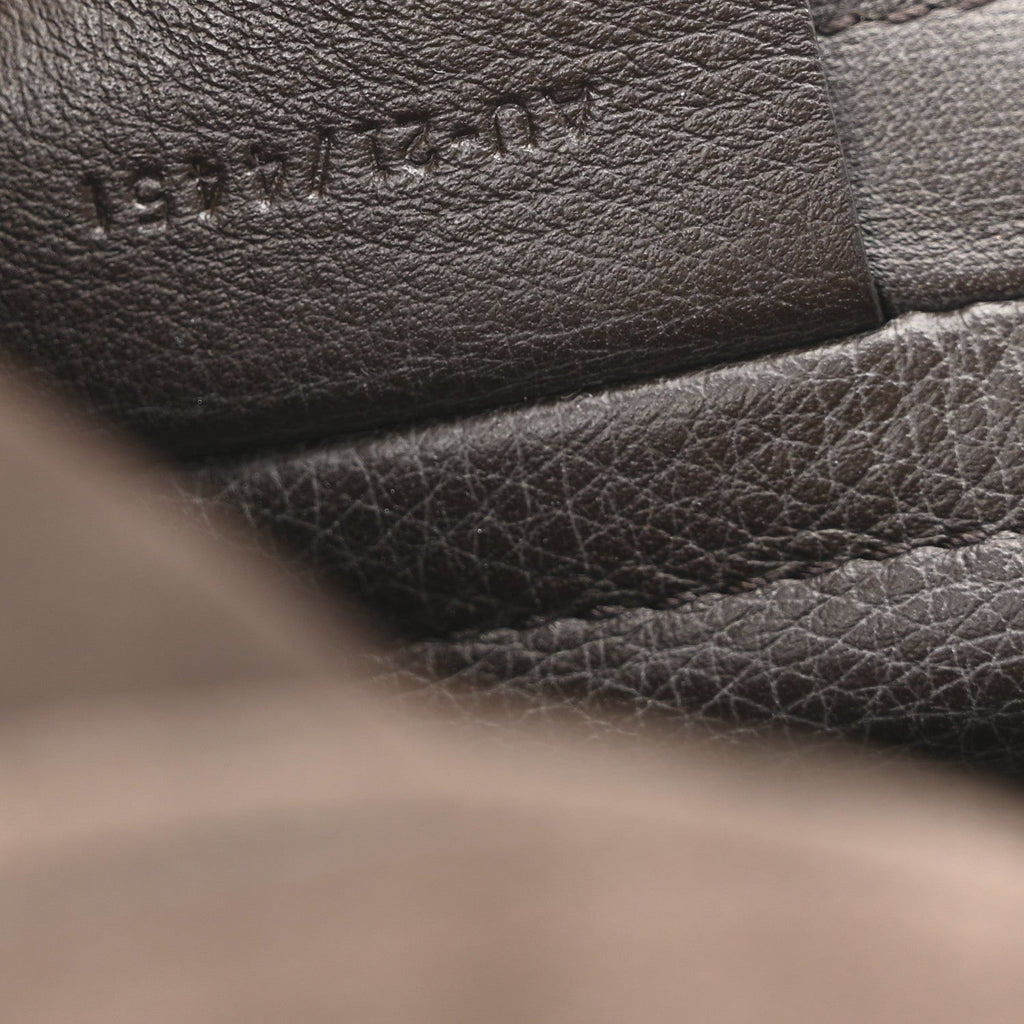 Calfskin Suede Medium Archivo Gancio Hobo Testa di Moro