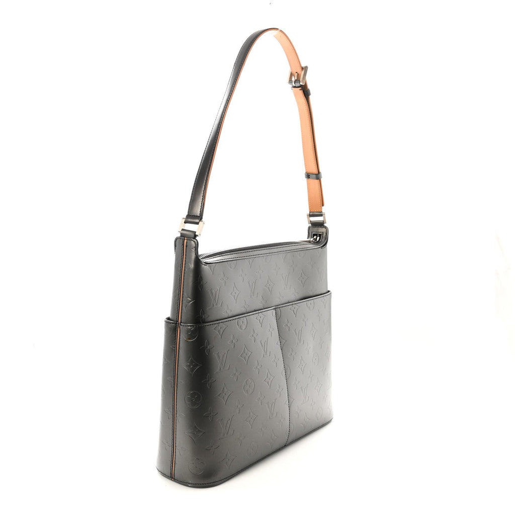 Mat Monogram Sutter Tote Black