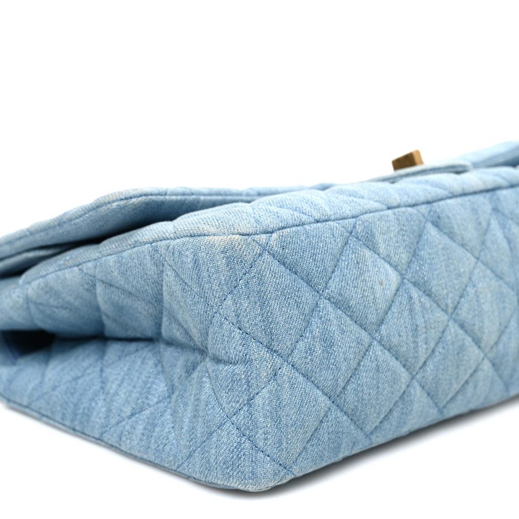 Denim Quilted 2.55 Reissue 226 Flap Light Blue