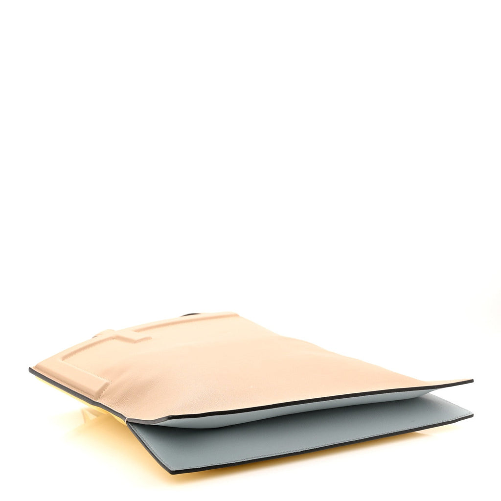 Vitello Bellagio Medium Fendi Flip Beige Amido Sorbet Anice