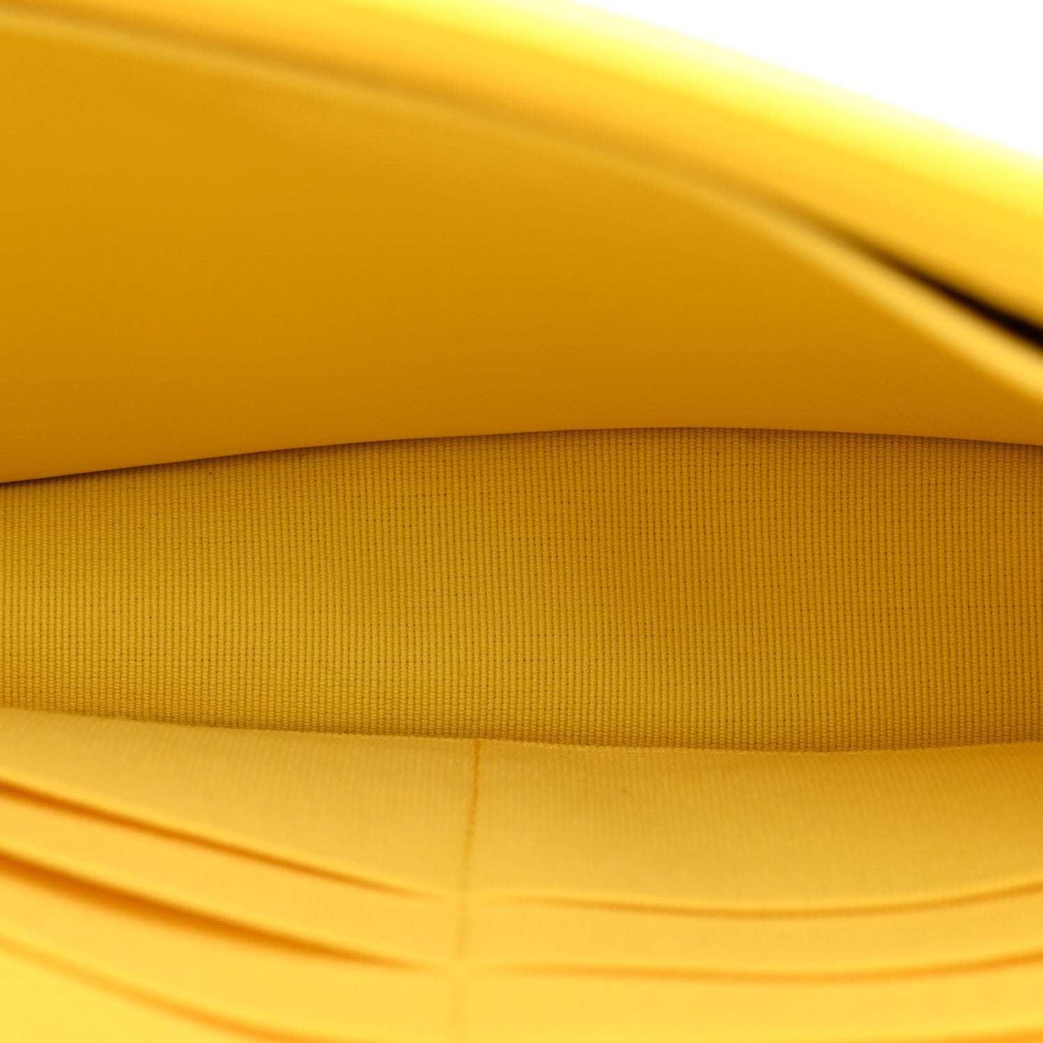 Caviar Quilted Wallet on Chain WOC Yellow