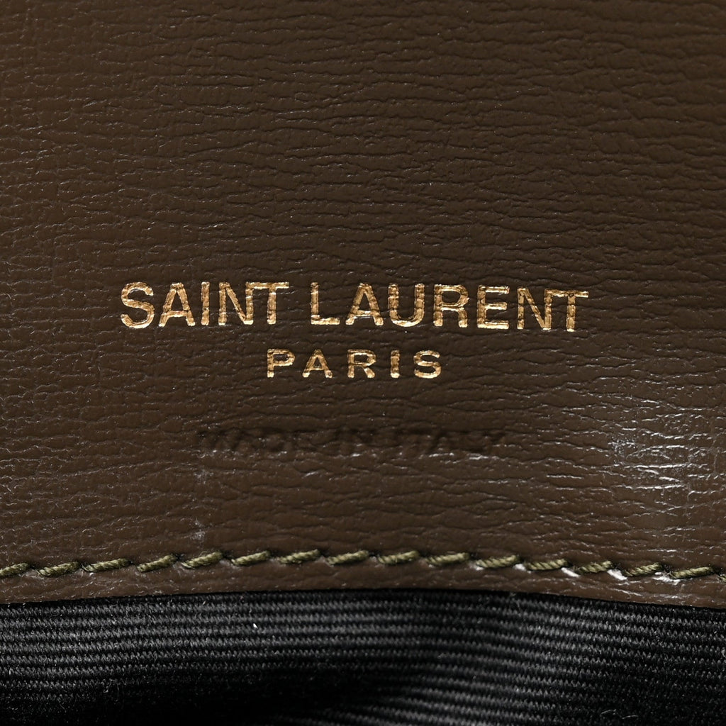 Smooth Calfskin Monogram Phone Holder Crossbody Light Musk