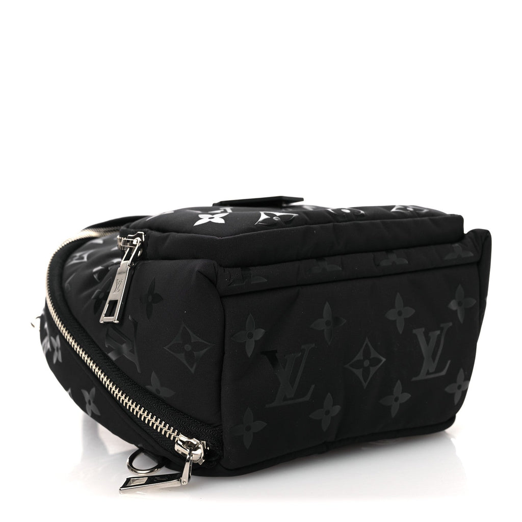 Nylon Monogram Palm Springs Mini Polar Night