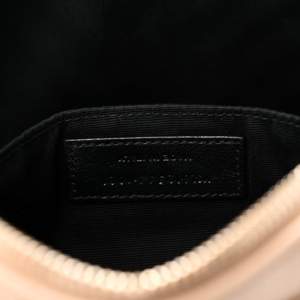 Calfskin Matelasse Monogram Lou Camera Bag Dark Beige