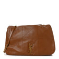 Lambskin Matelasse Monogram Large Jamie 4.3 Light Fox