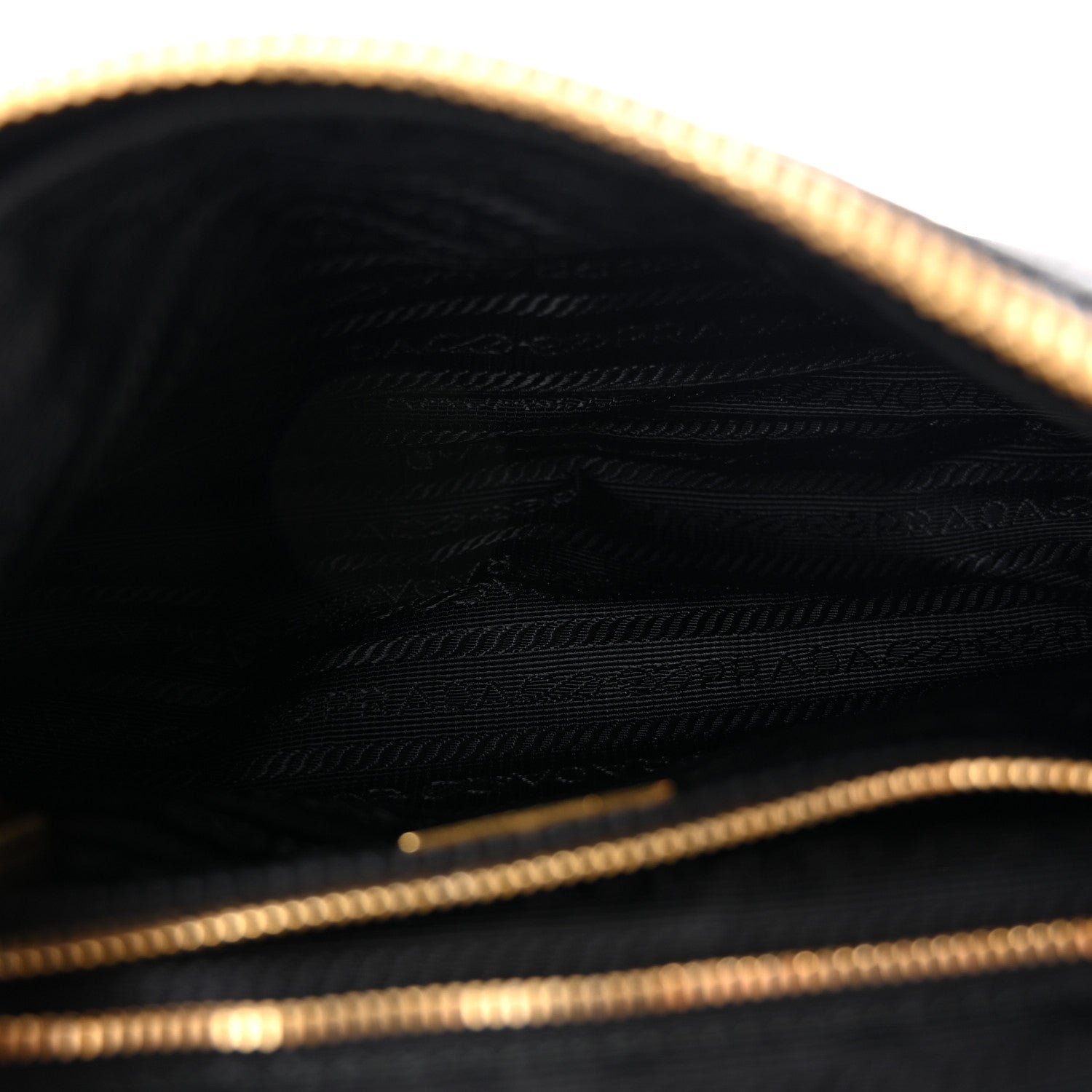 Tessuto Nylon Saffiano Crossbody Bag Black