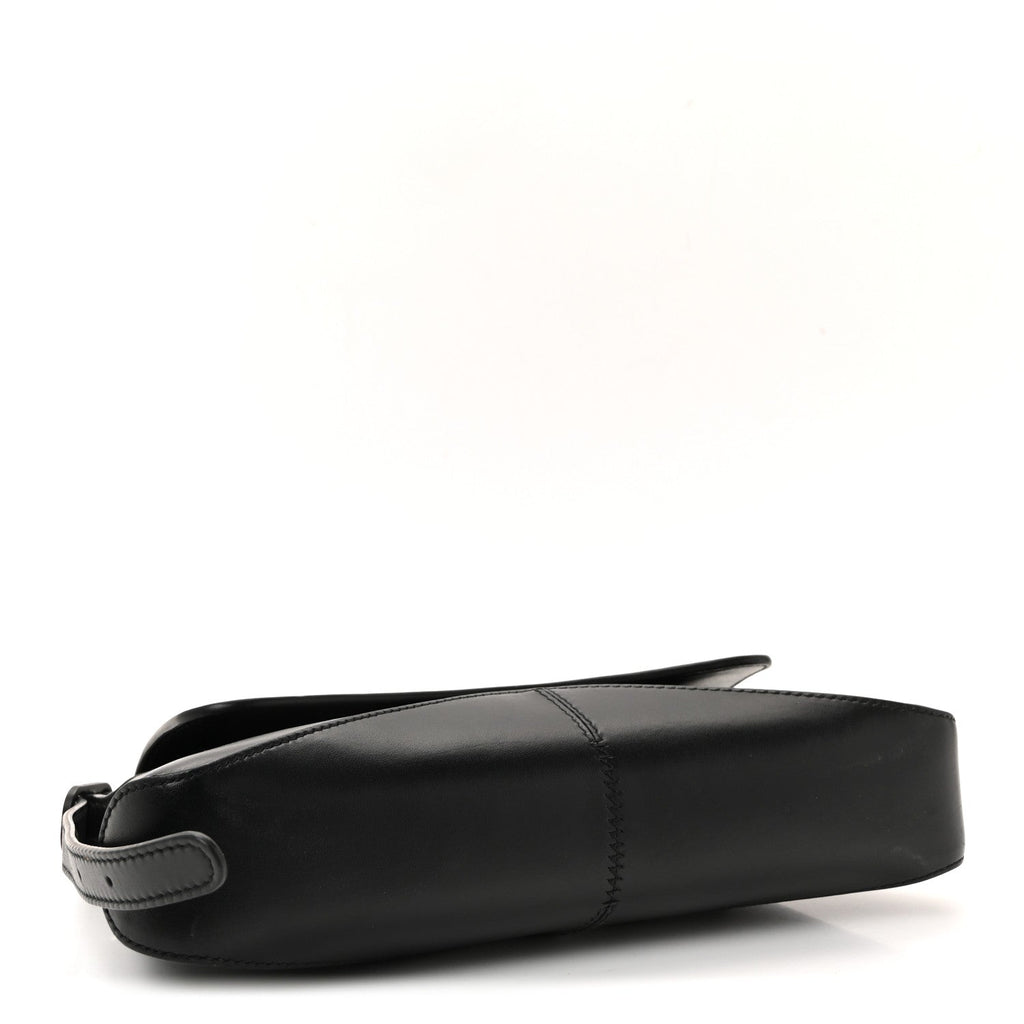 Box Calfskin Monochrome Small XX Flap Stretch Bag Black