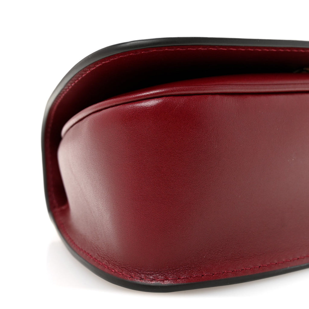 Calfskin Blondie Small Shoulder Bag Dark Red