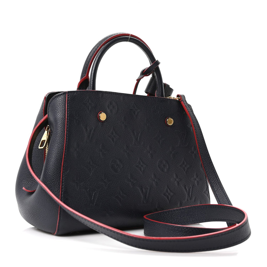 Empreinte Montaigne BB Marine Rouge