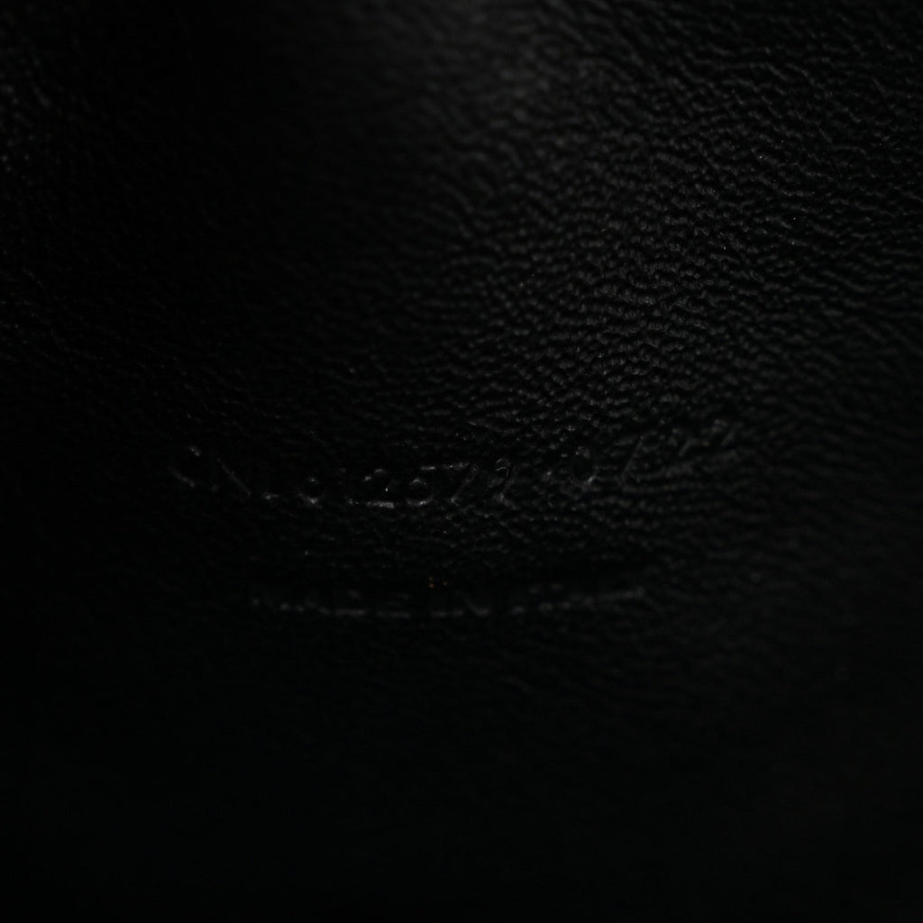 Grain De Poudre Matelasse Monogram Mini Lou Camera Bag Dark Natural