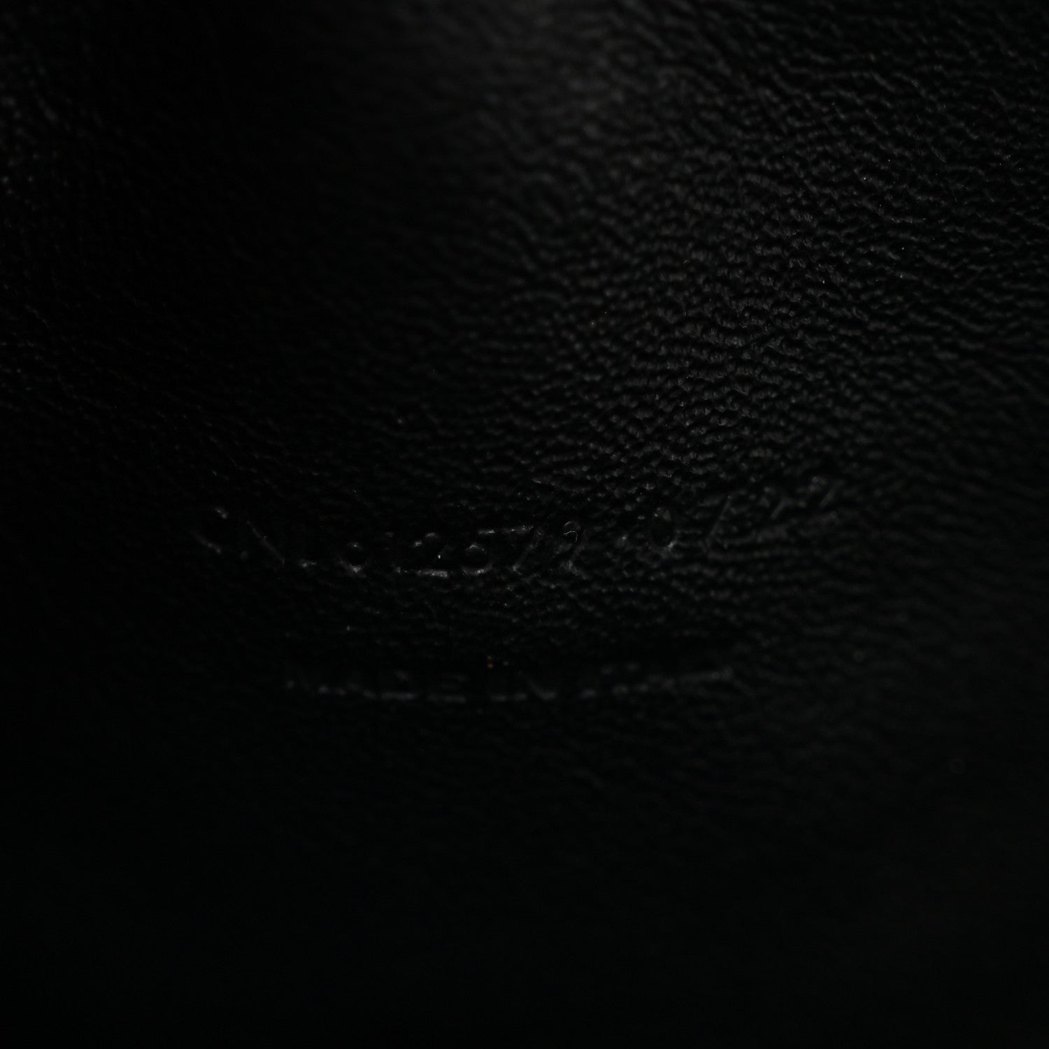 Grain De Poudre Matelasse Monogram Mini Lou Camera Bag Dark Natural