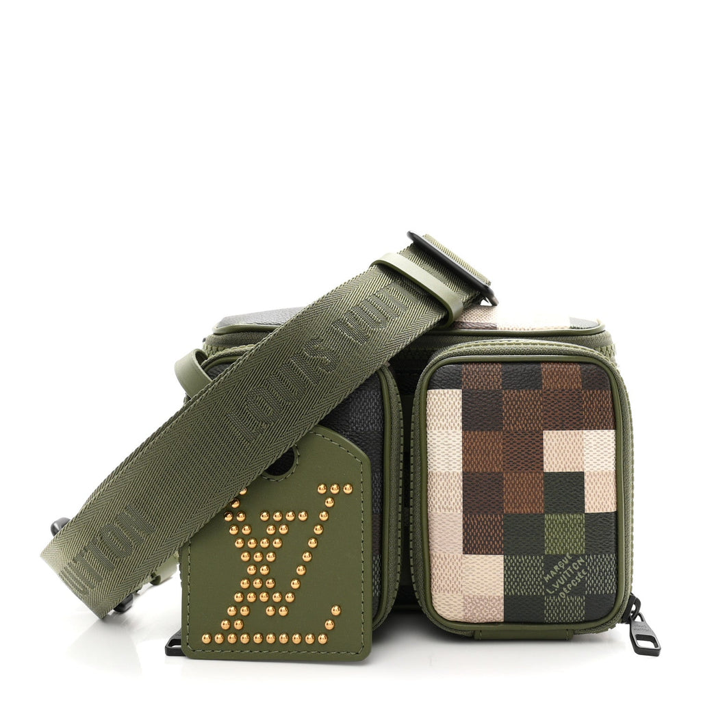 Damoflage LV Trail Wearable Wallet Green