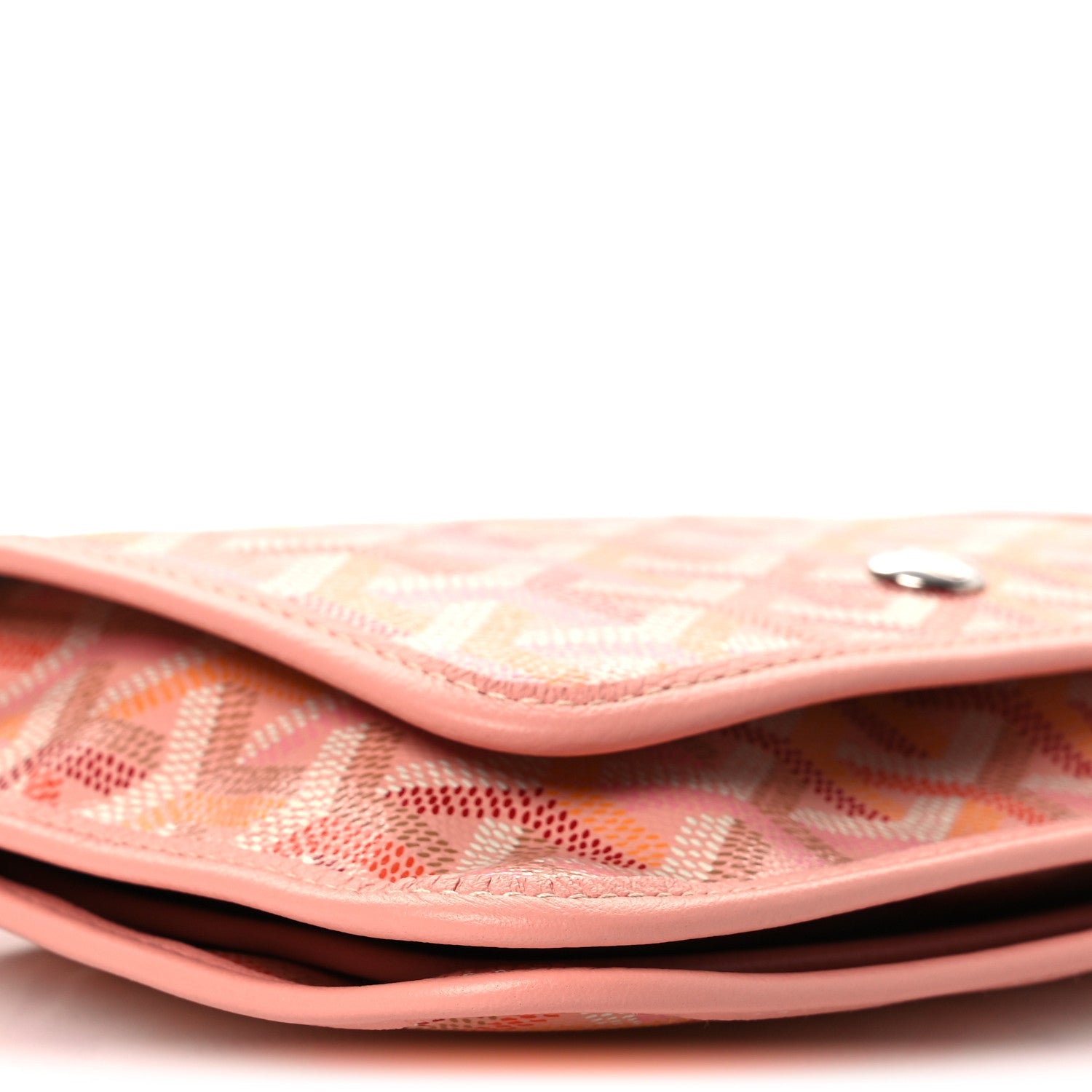 Goyardine Plumet Wallet Clutch Powder Pink