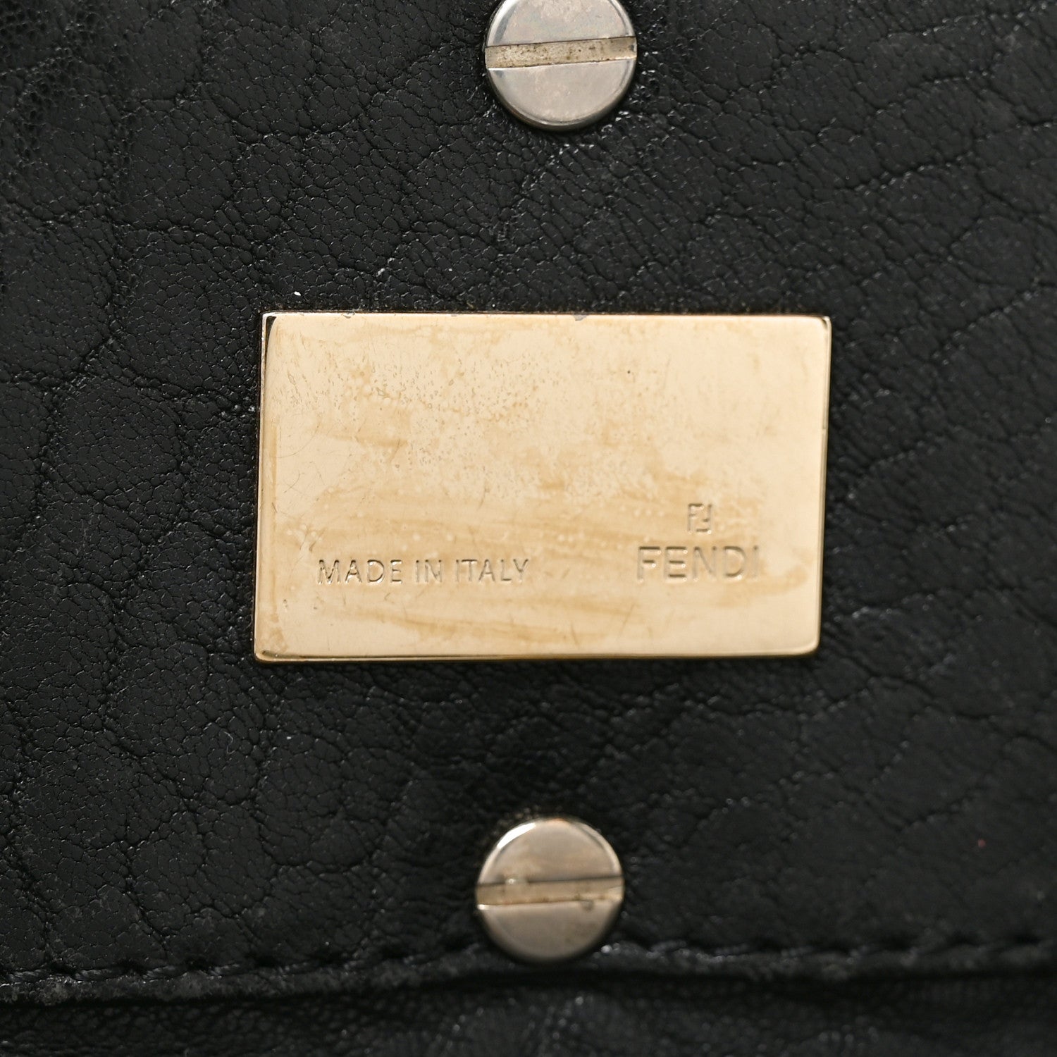 Crinkled Lambskin Mia Tote Black