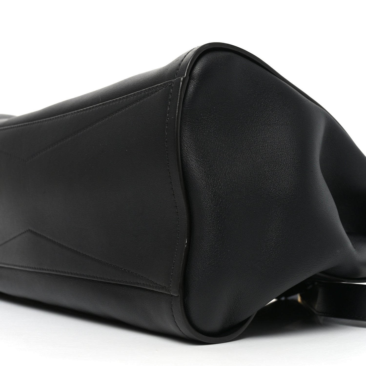 Calfskin Medium Mystic Shoulder Bag Black