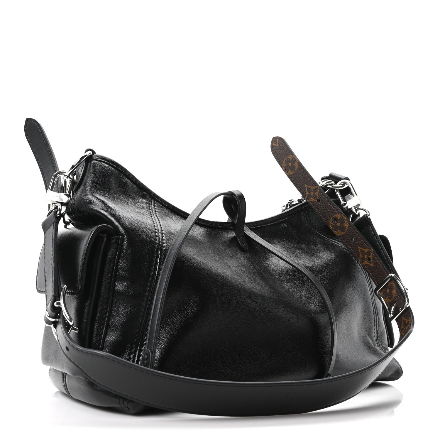 Lambskin CarryAll Cargo Vibe PM Black