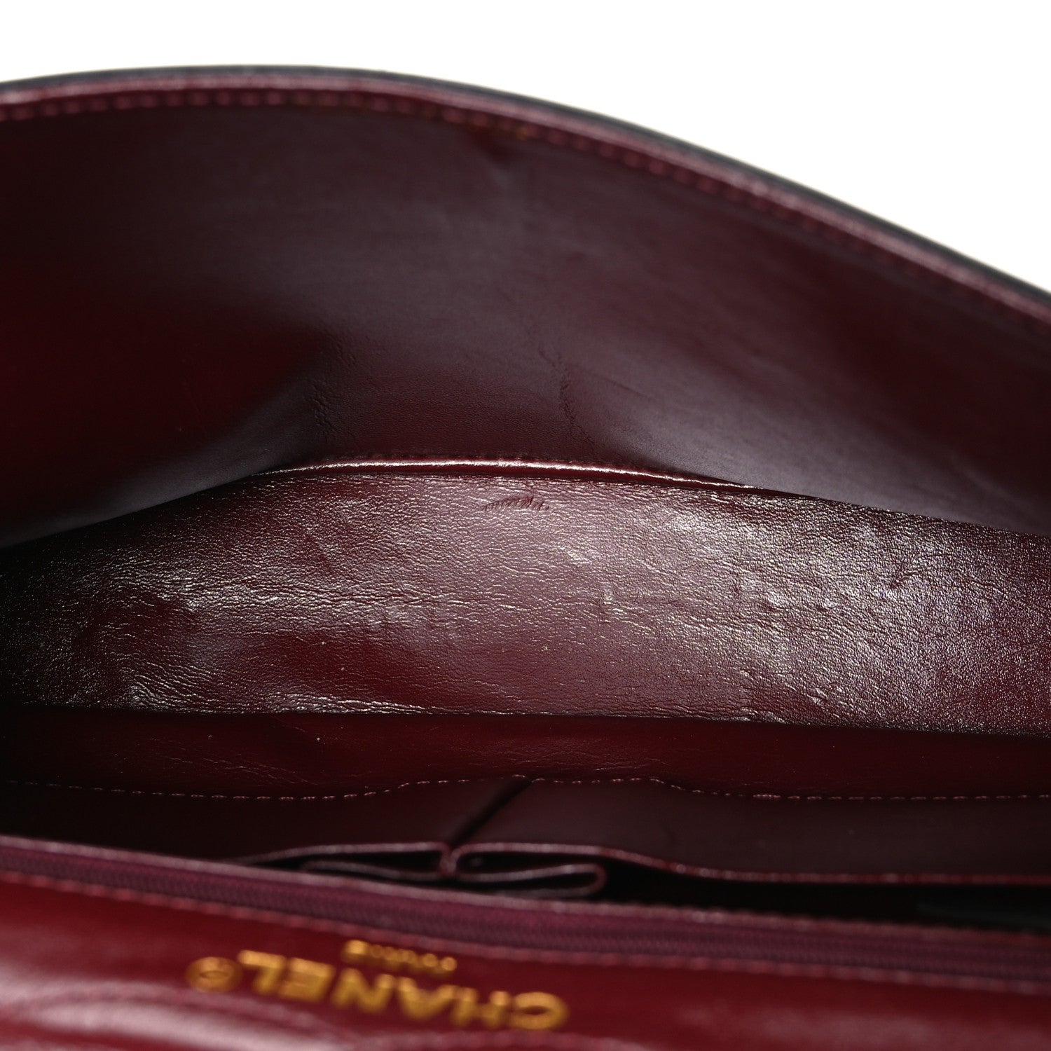 Lambskin Medium Double Flap Black