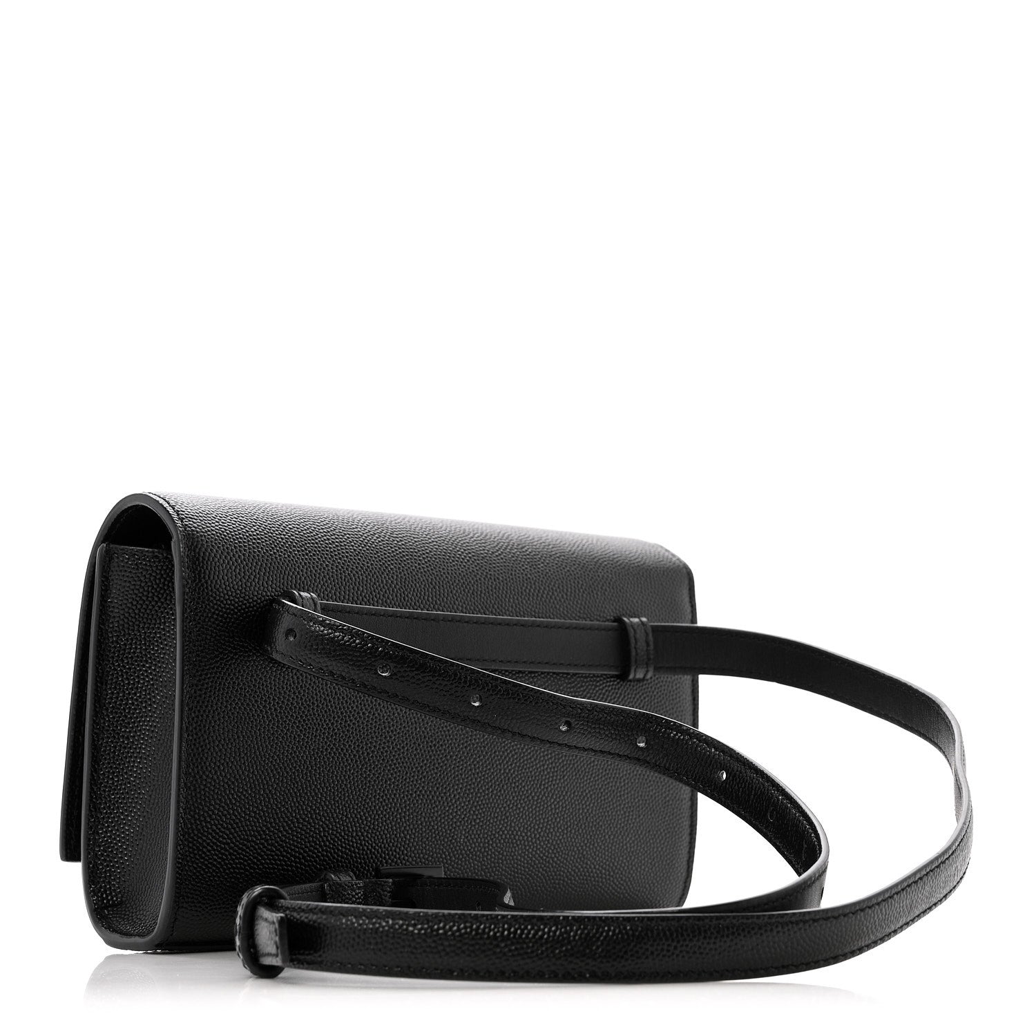Grain De Poudre Monogram Kate Belt Bag Black