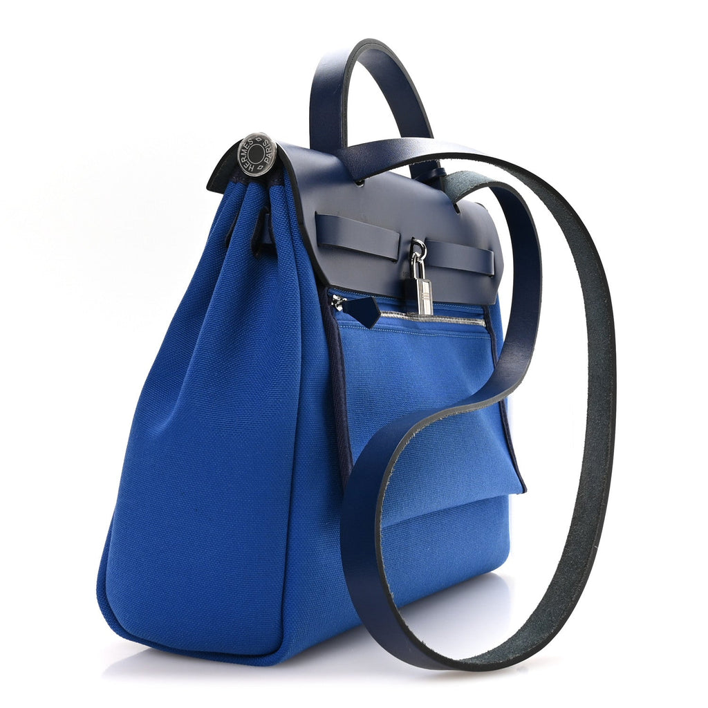 Toile Vache Hunter Herbag Zip 31 PM Bleu Electrique Bleu Indigo