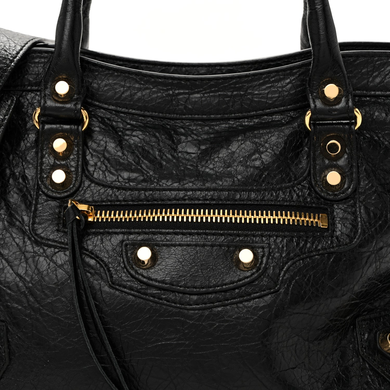 Agneau Classic Gold Hardware S City Black