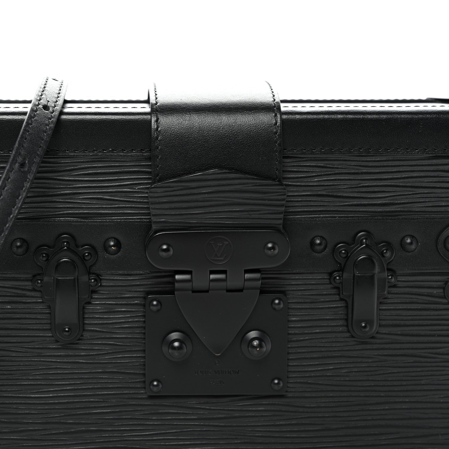 Epi Monochrome Petite Malle Black