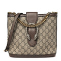GG Supreme Monogram Medium Dionysus Bucket Bag Beige New Acero