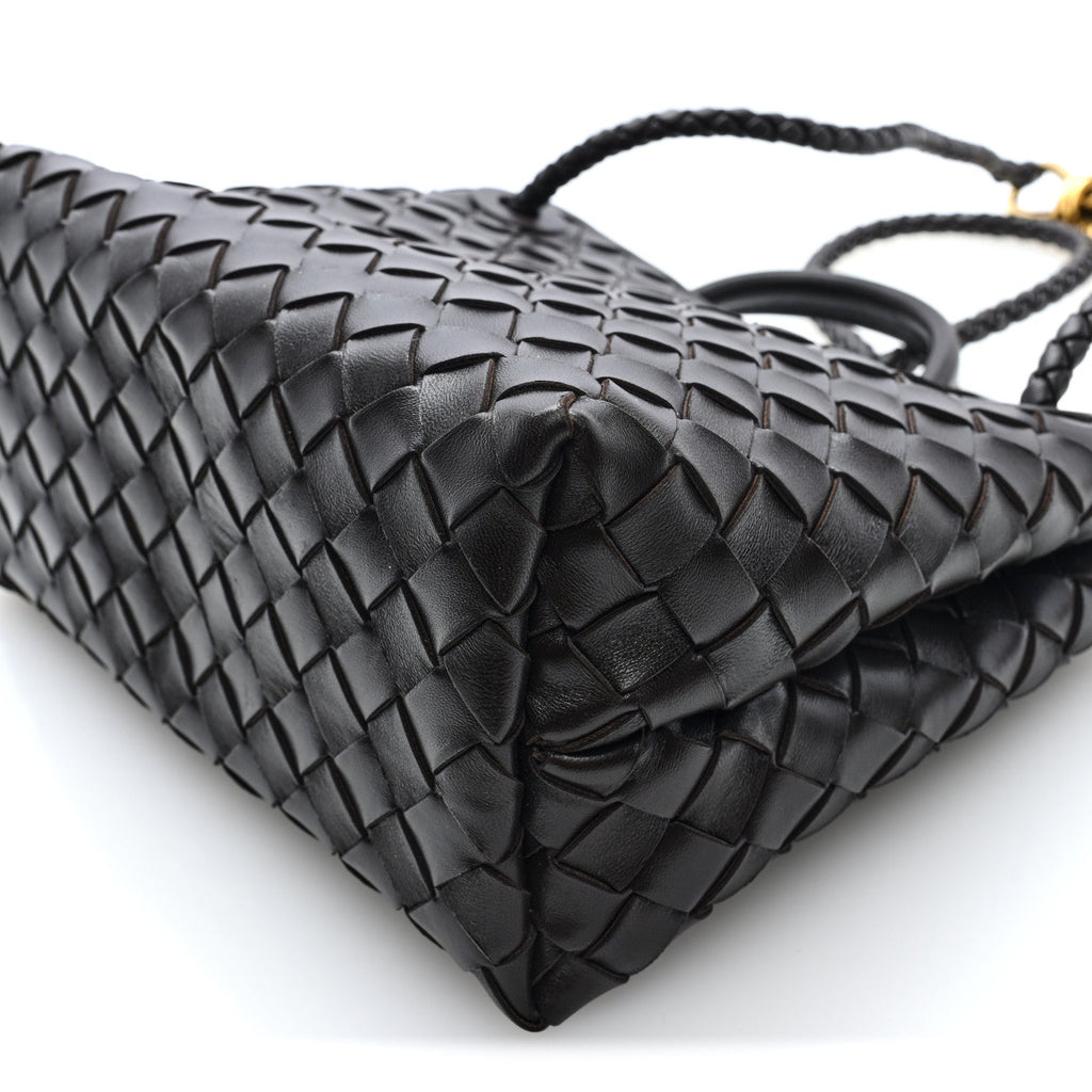 Nappa Intrecciato Small Andiamo Shoulder Bag Fondant