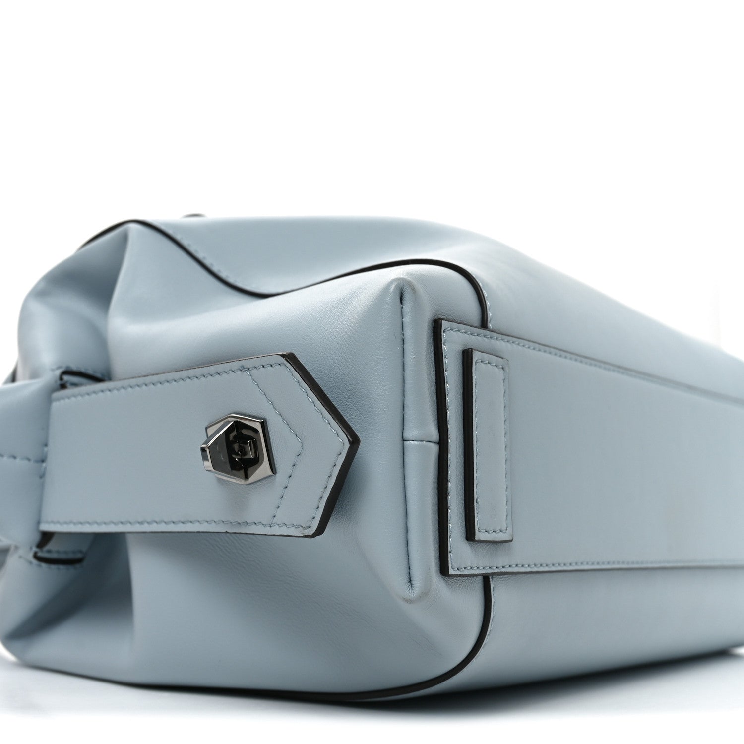 Calfskin Small Soft Antigona Ice Blue