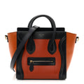 Smooth Calfskin Nano Tri-Color Luggage Brick