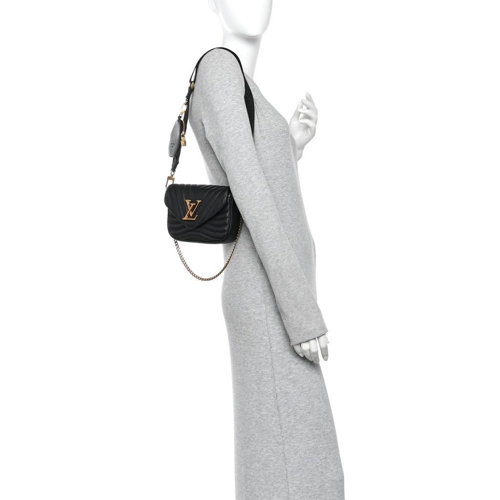 Calfskin New Wave Multi Pochette Black