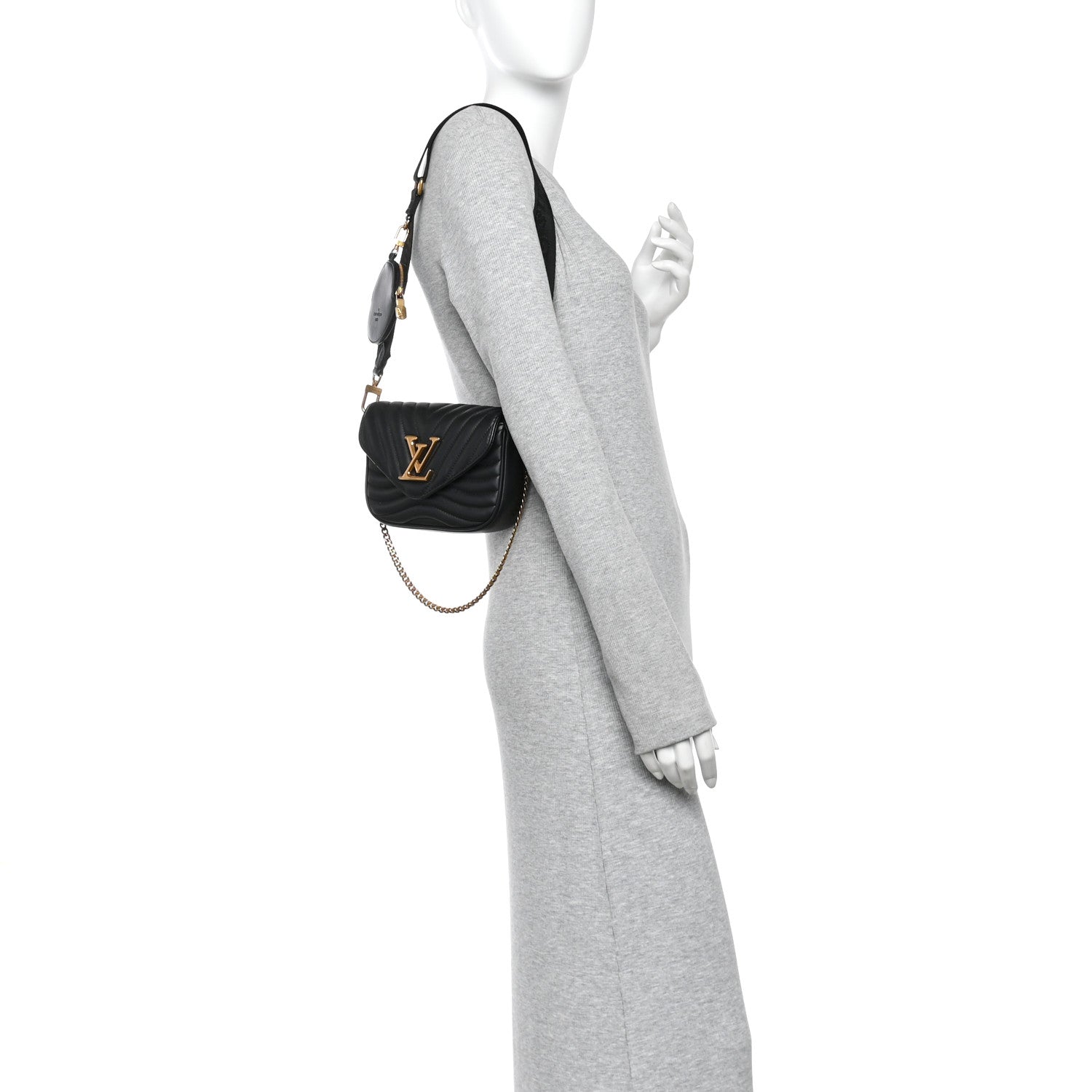 Calfskin New Wave Multi Pochette Black