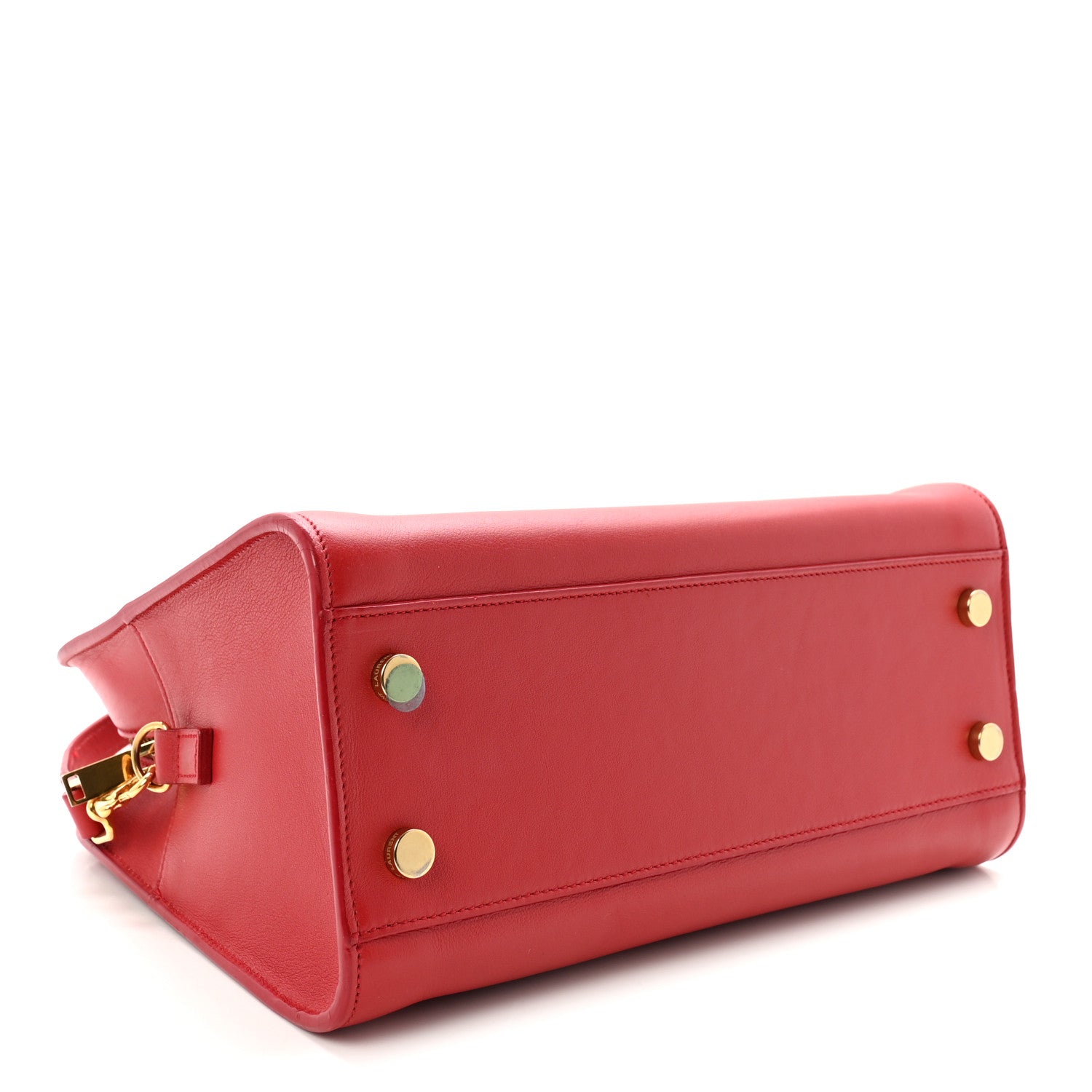 Calfskin Baby Monogram Cabas Red