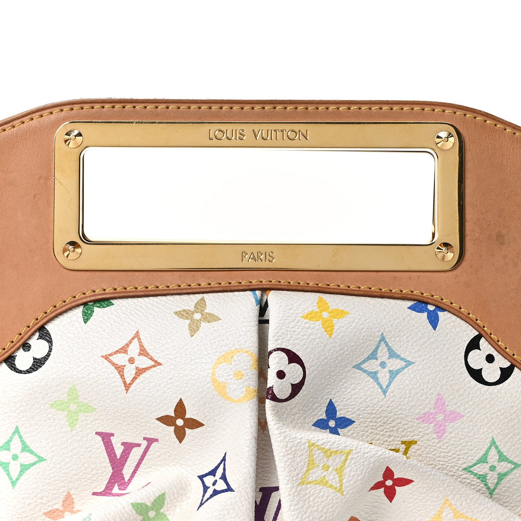 Monogram Multicolor Judy MM White