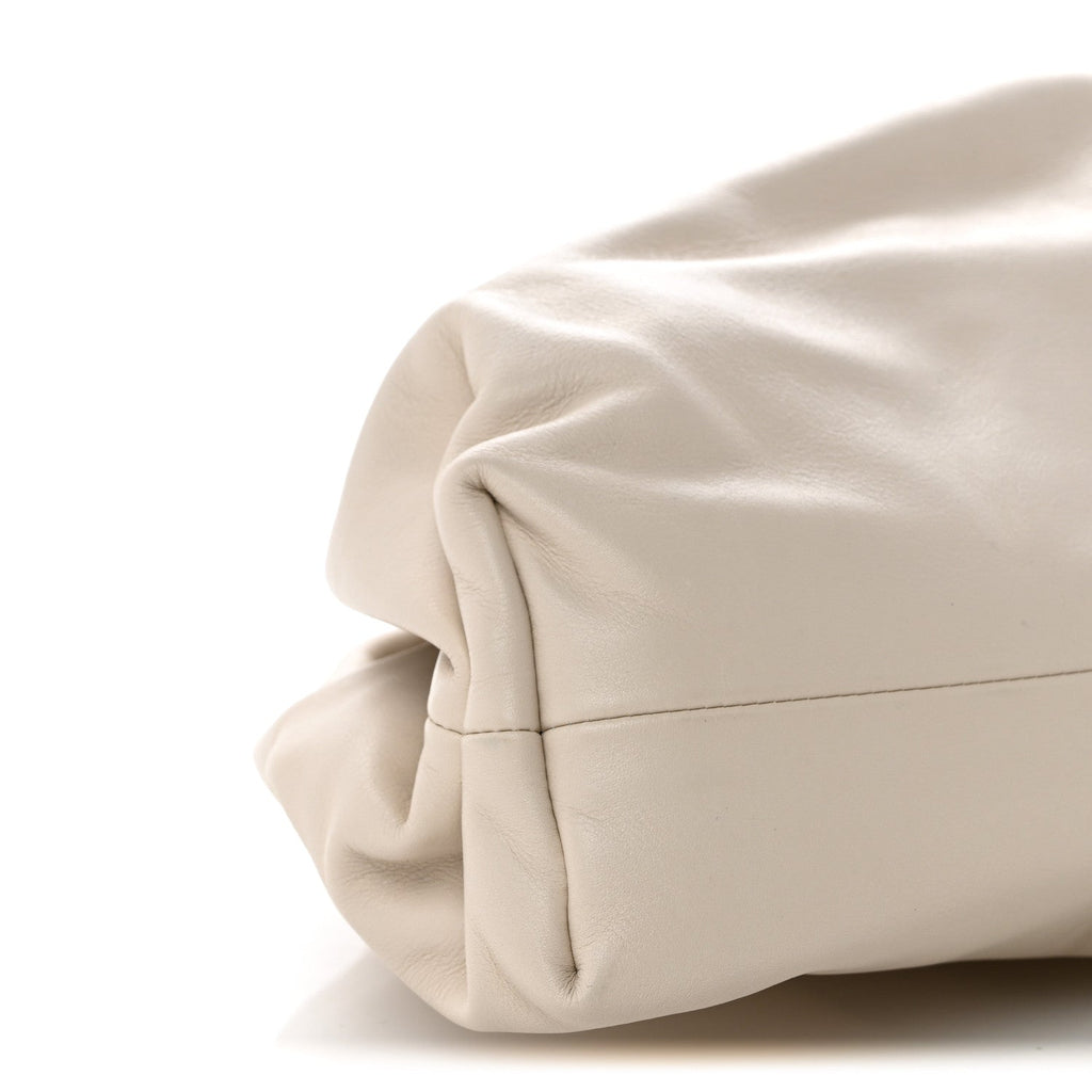 Smooth Butter Calf The Pouch Oversized Clutch Mist
