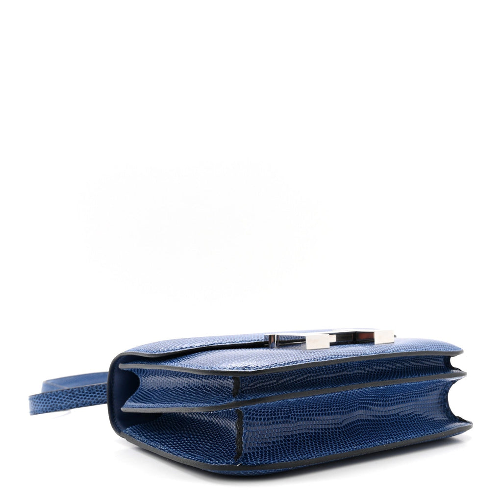 Lizard Constance 18 Bleu Saphir