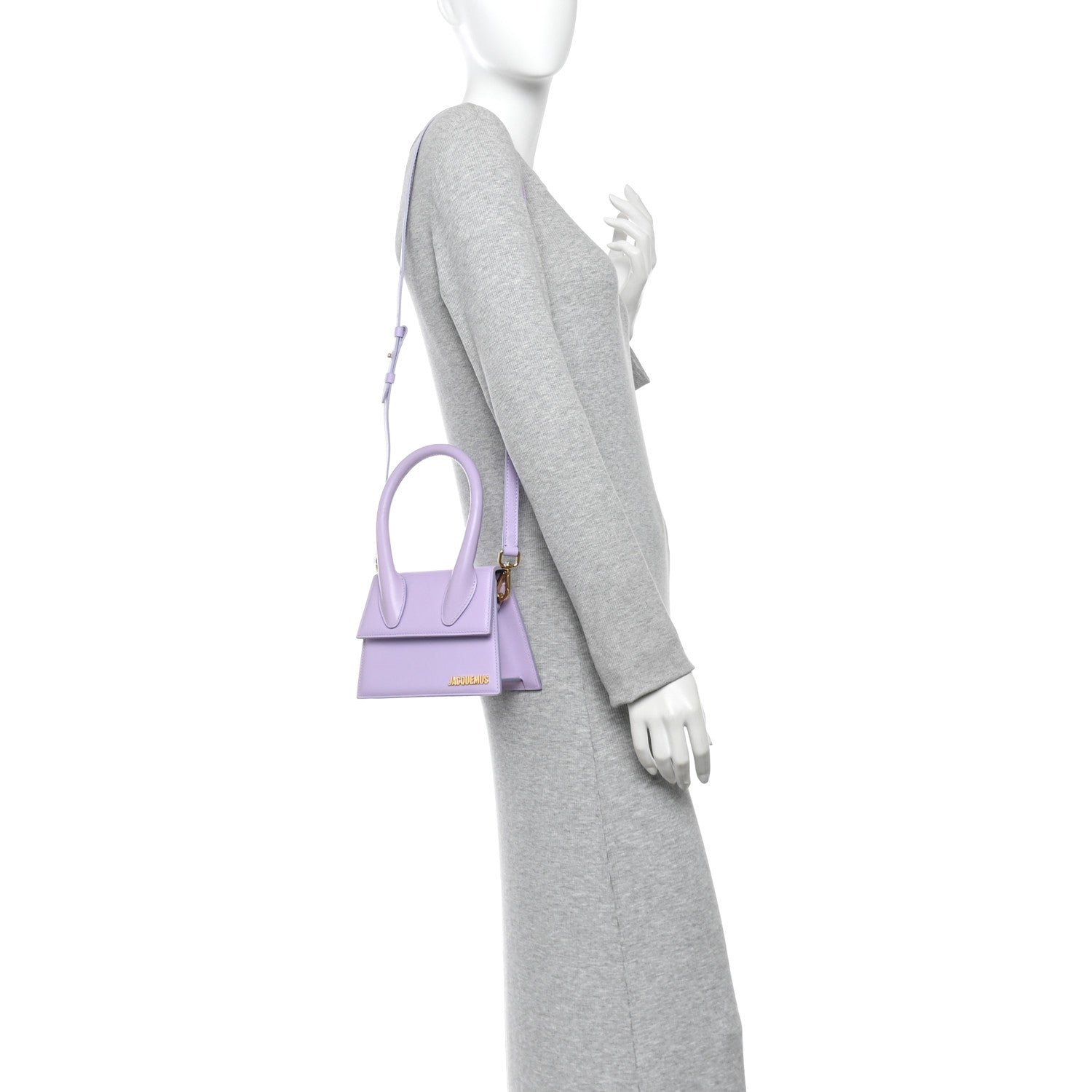 Smooth Calfskin Le Chiquito Moyen Lilac