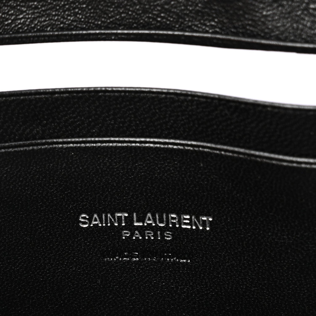 Grain De Poudre Matelasse Monogram Mini Lou Camera Bag Black