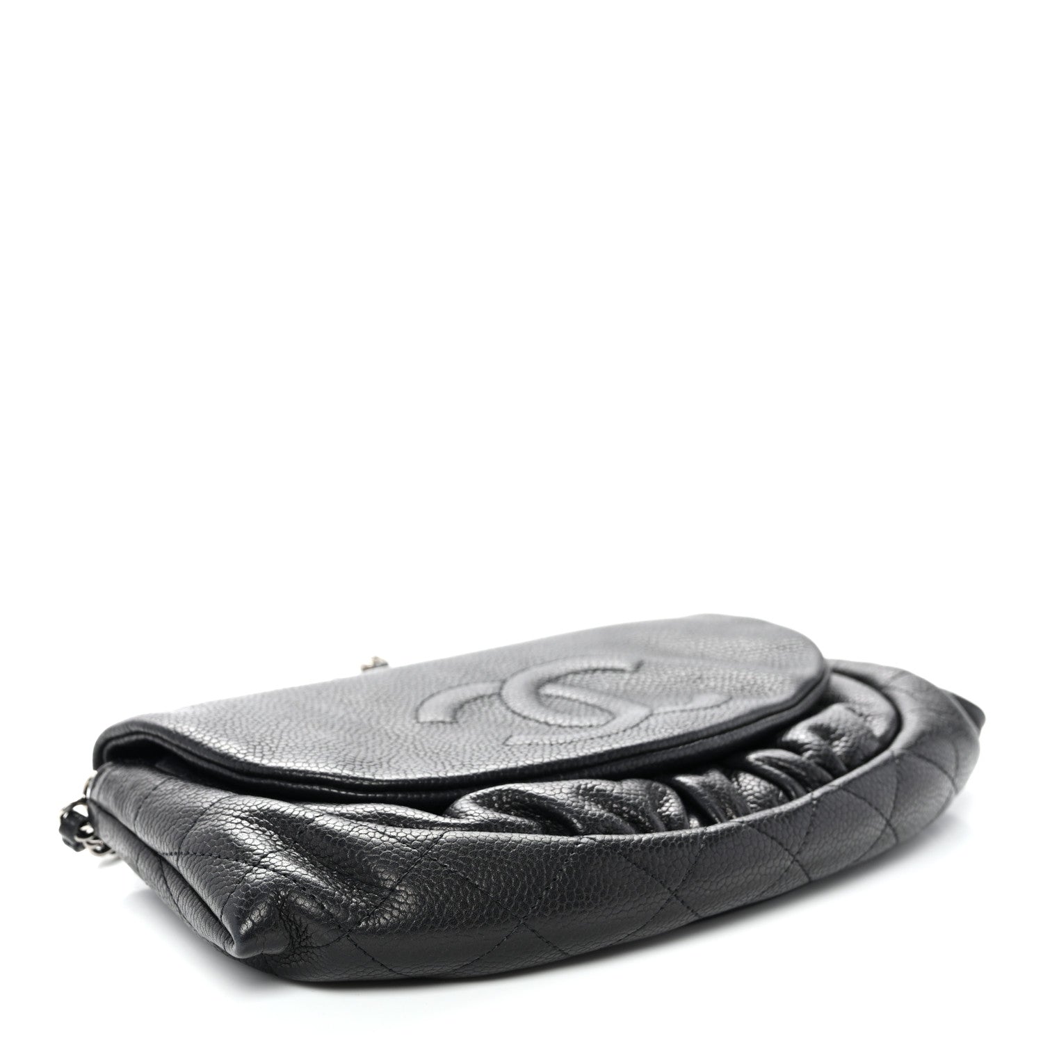 Caviar Half Moon Wallet On Chain WOC Black