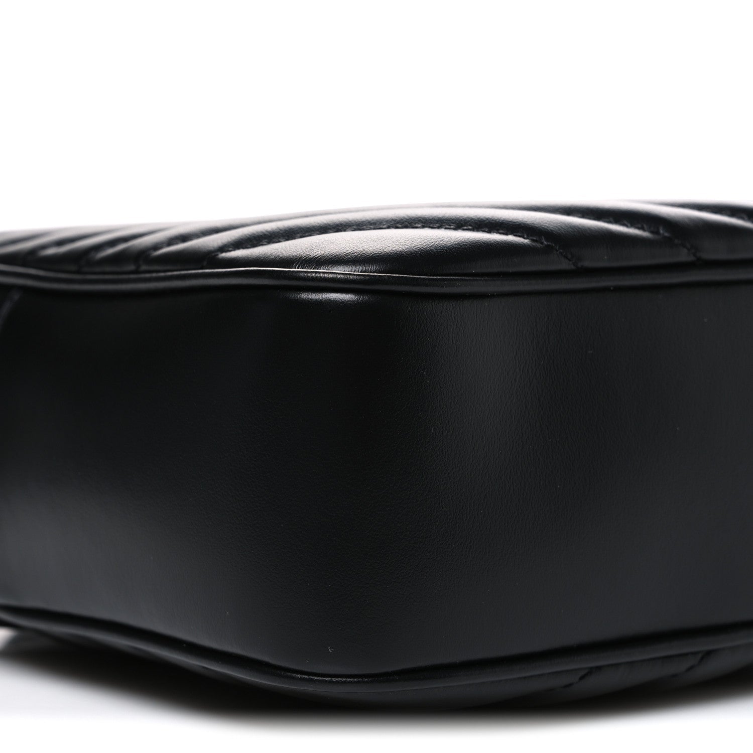 Calfskin Matelasse Monogram Lou Camera Bag Black