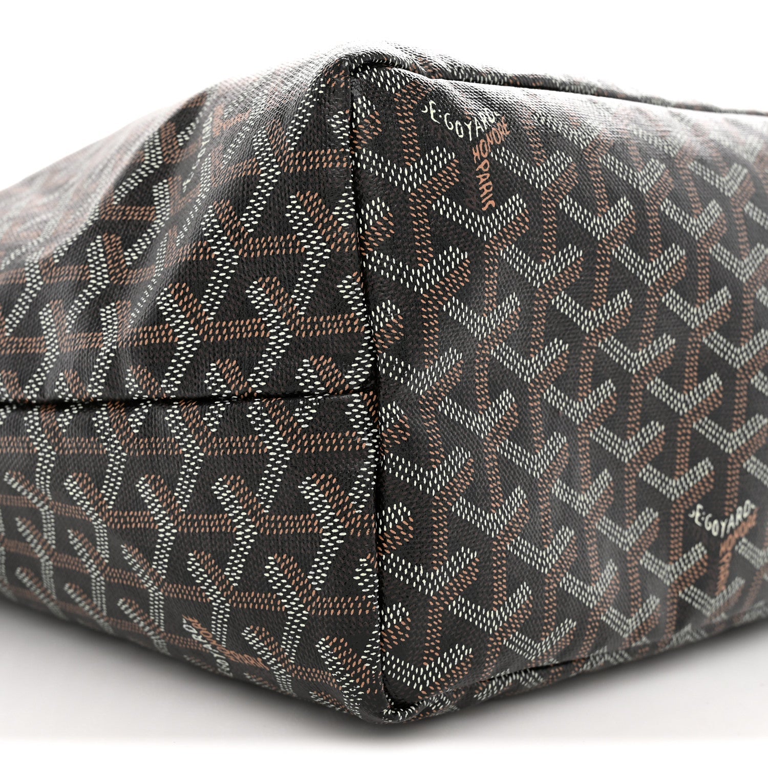 Goyardine Saint Louis PM Black Gold