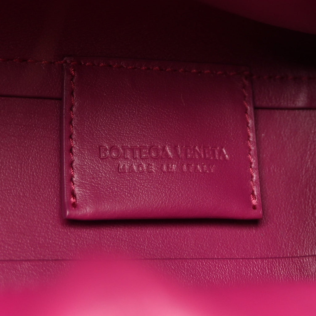 Calfskin Small The Point Triangle Bag Cinnabar