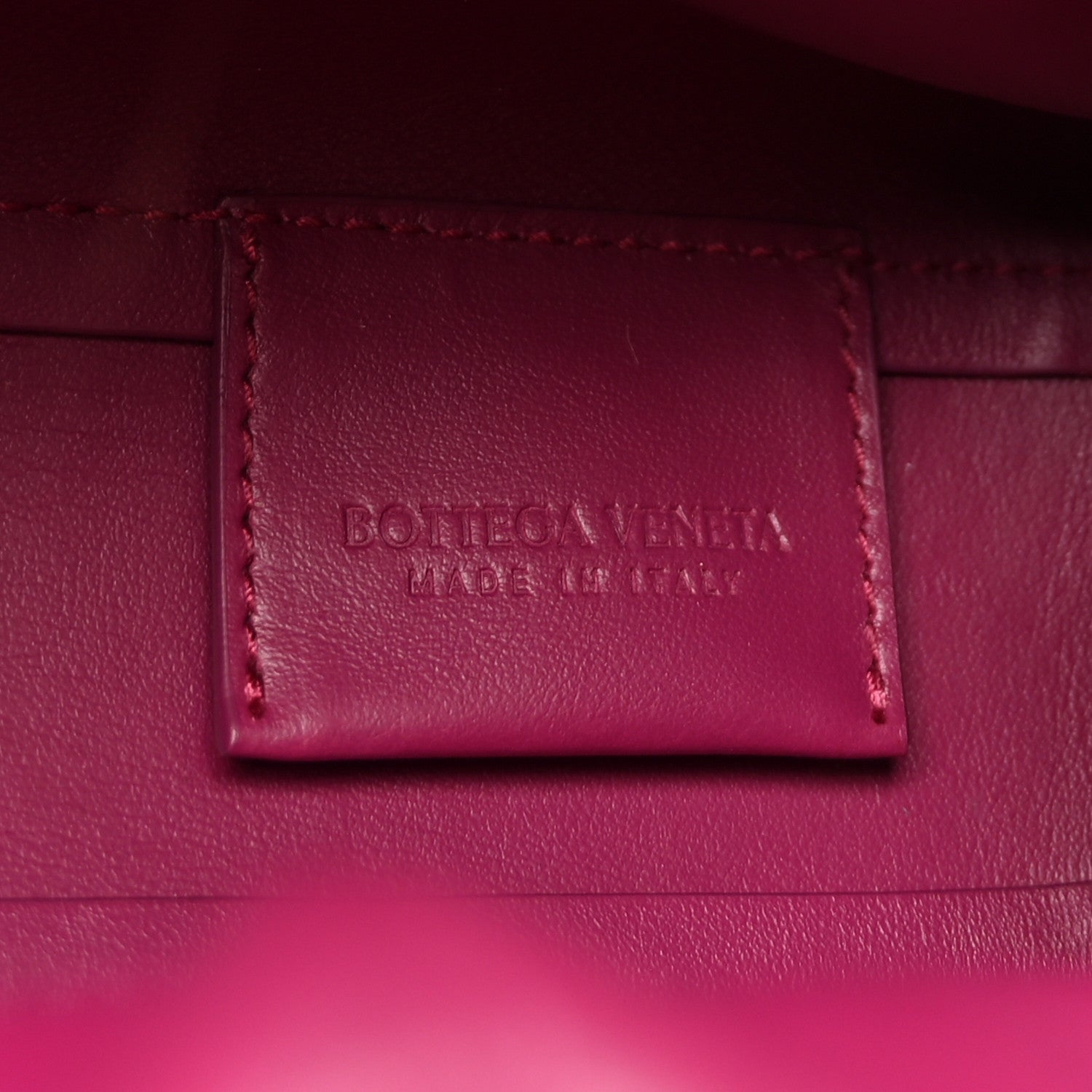 Calfskin Small The Point Triangle Bag Cinnabar