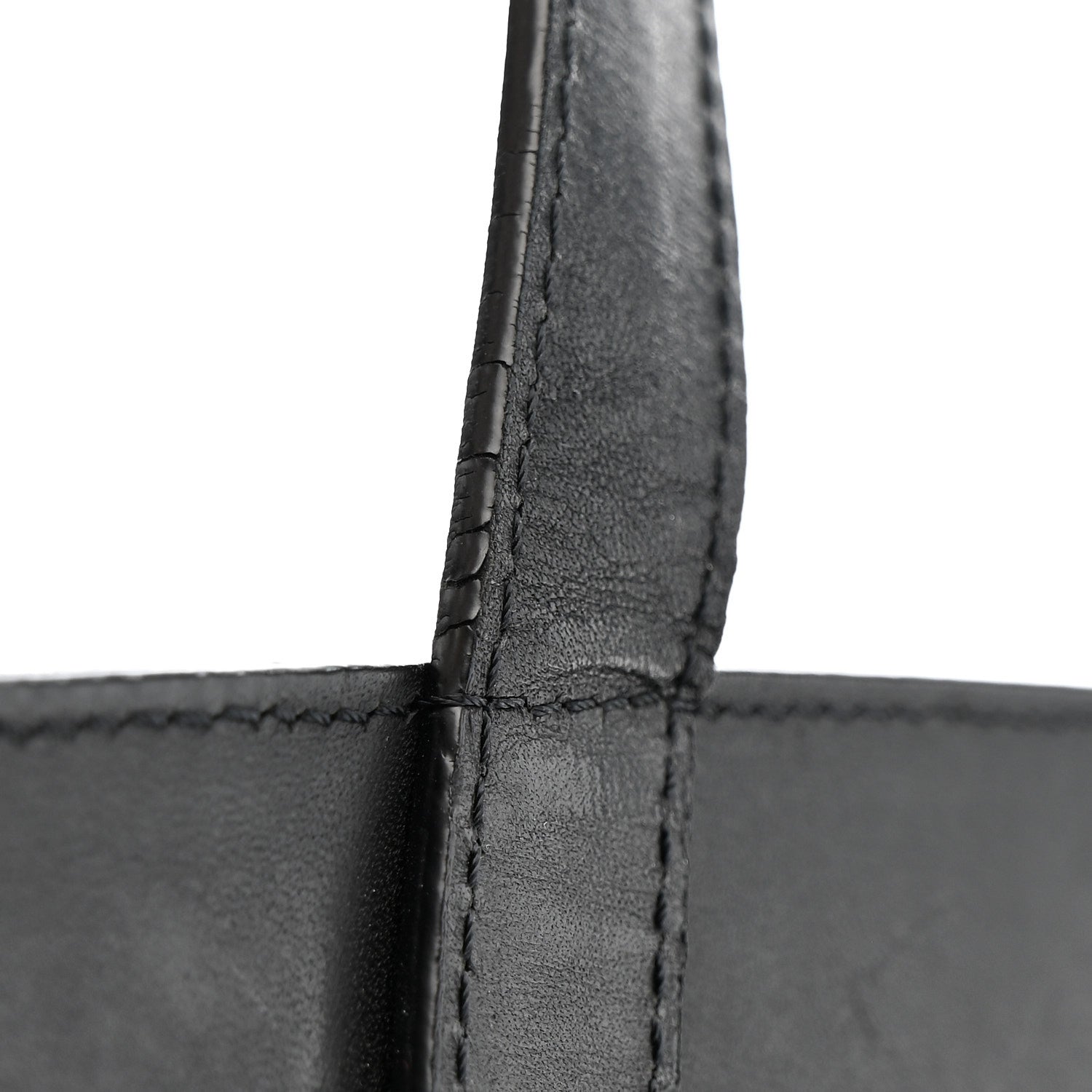 Calfskin Lady Bag Black Flamma