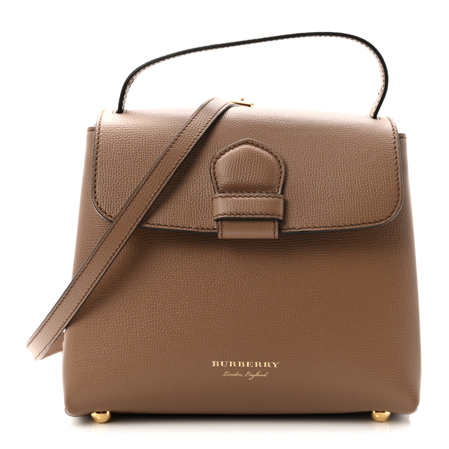 Derby Calfskin House Check Small Camberley Dark Sand