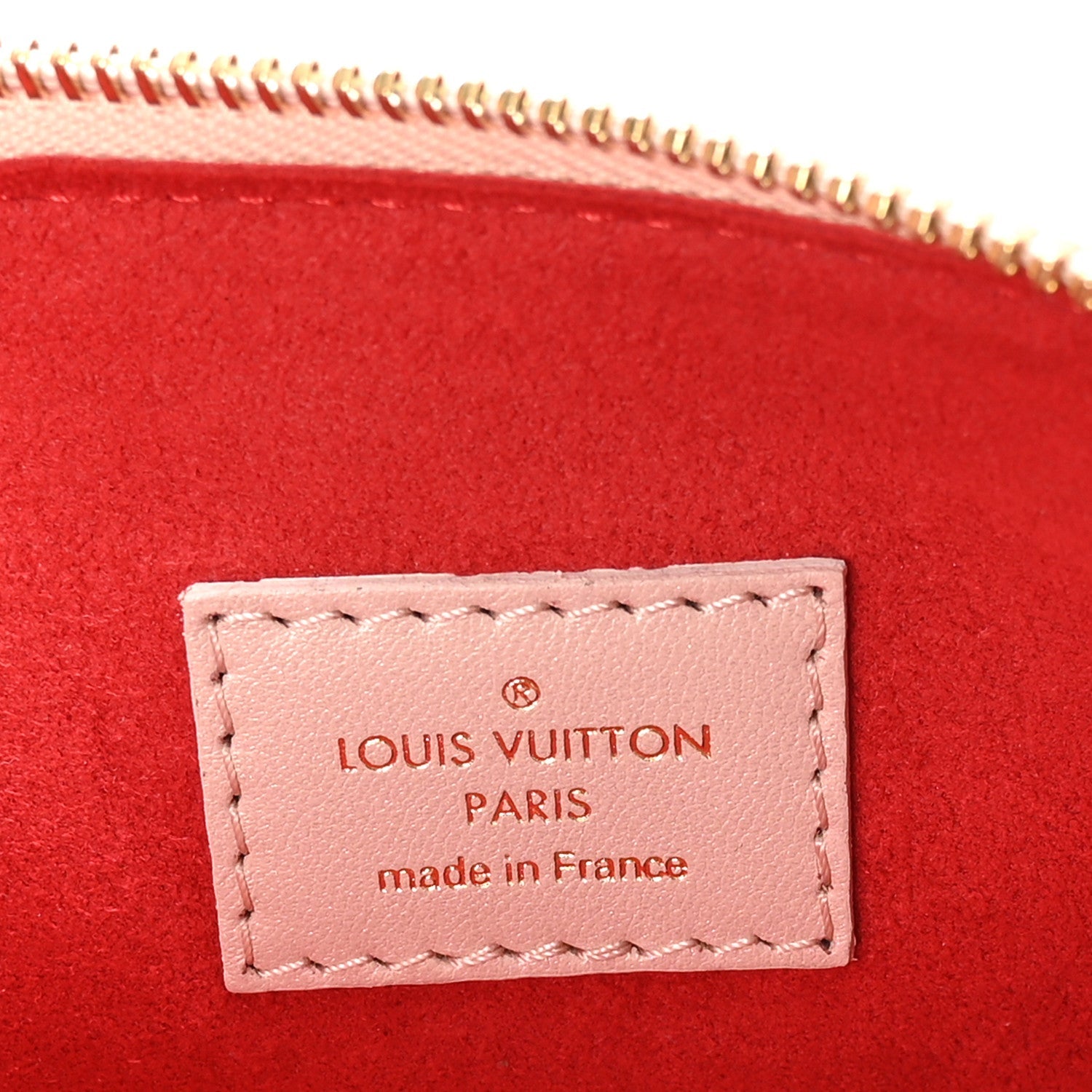 Lambskin Embossed Monogram Fall In Love Coussin PM Dragée Light Pink