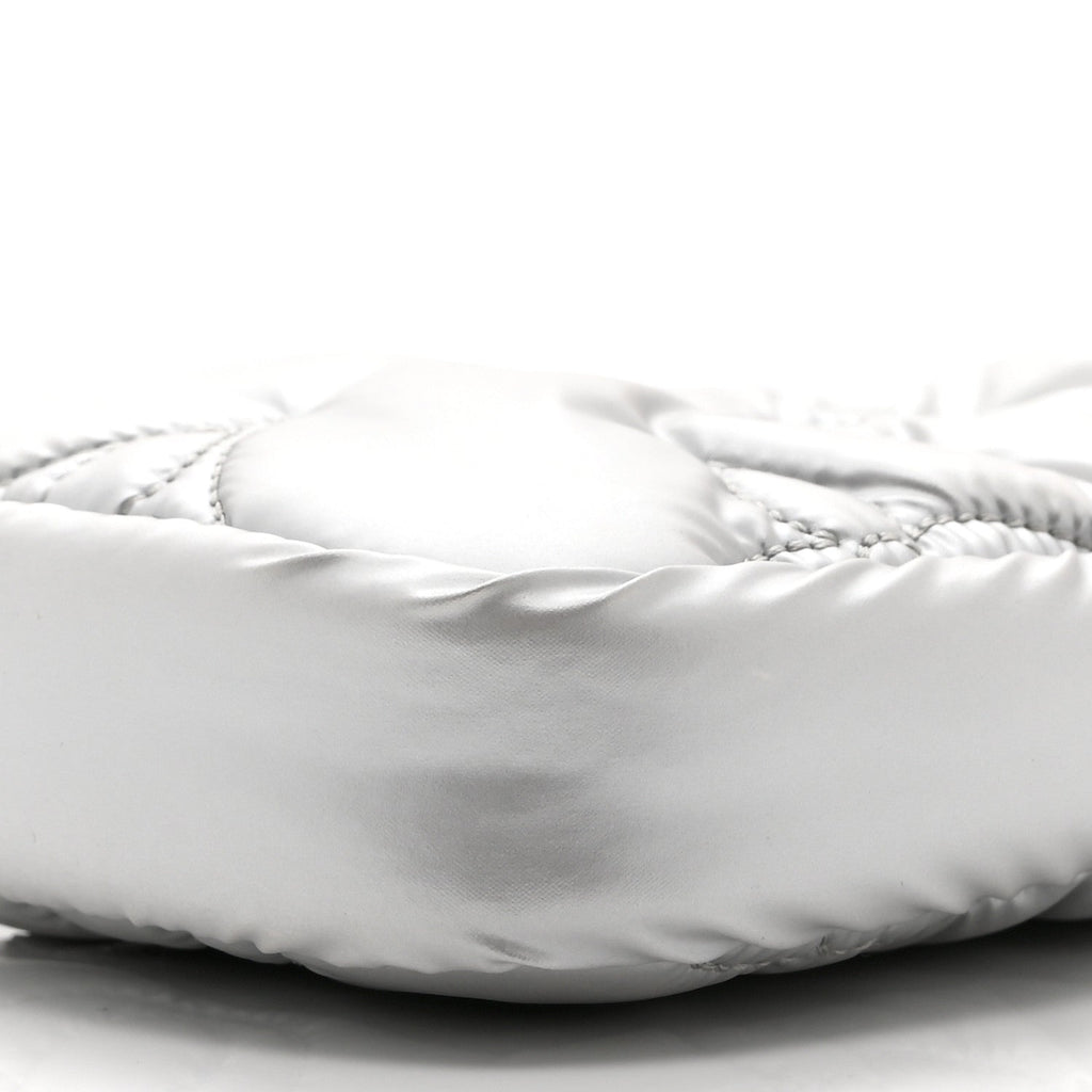 Econyl Monogram Pillow Phone Pouch Silver