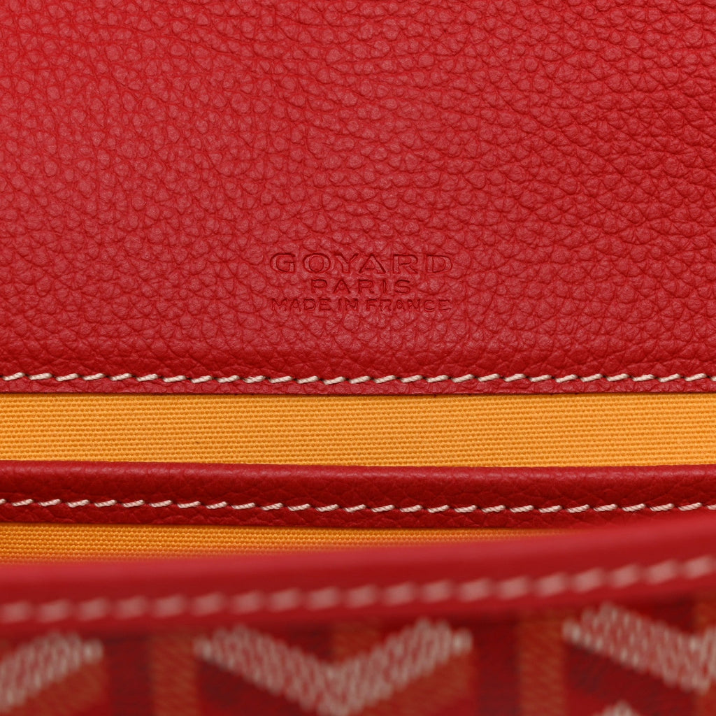 Goyardine Belvedere II PM Messenger Bag Red