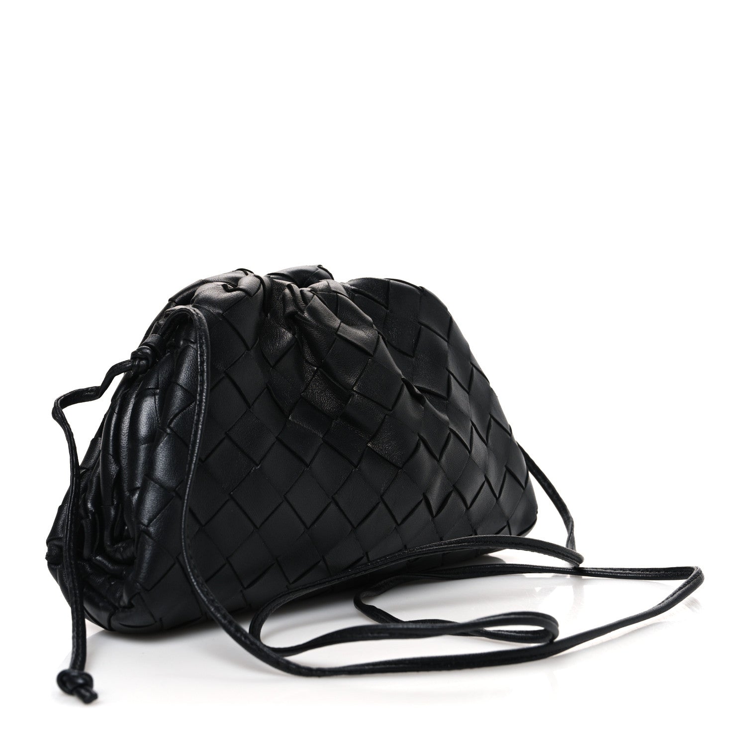 Nappa Intrecciato The Mini Pouch Black