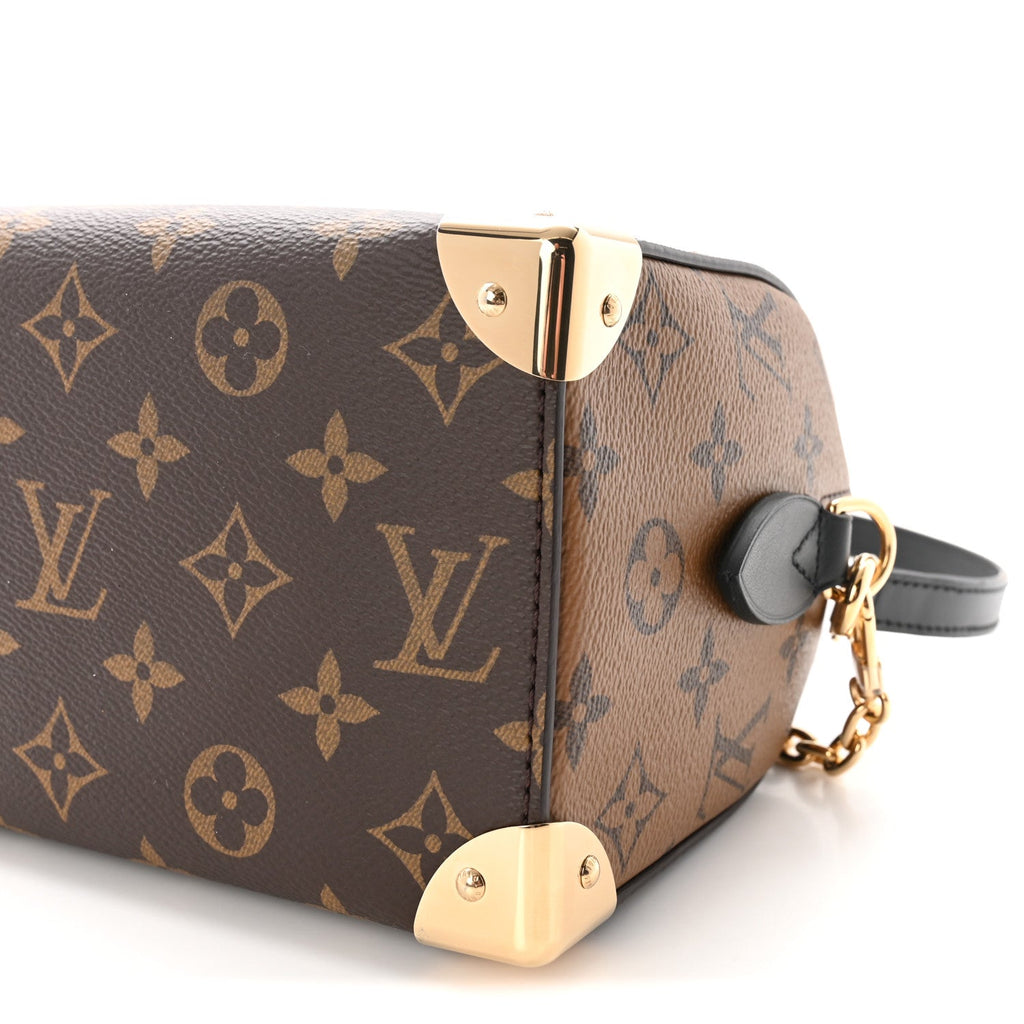 Reverse Monogram Speedy Trunk 20