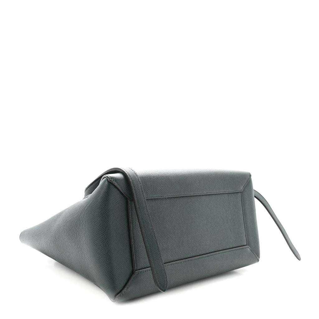 Grained Calfskin Micro Belt Bag Amazone
